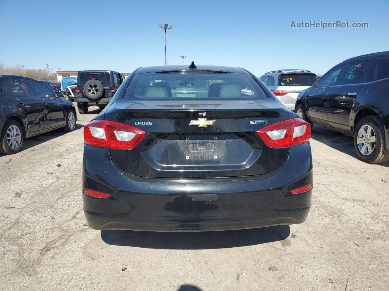 2017 Chevrolet Cruze Premier Black vin: 1G1BF5SM7H7159954