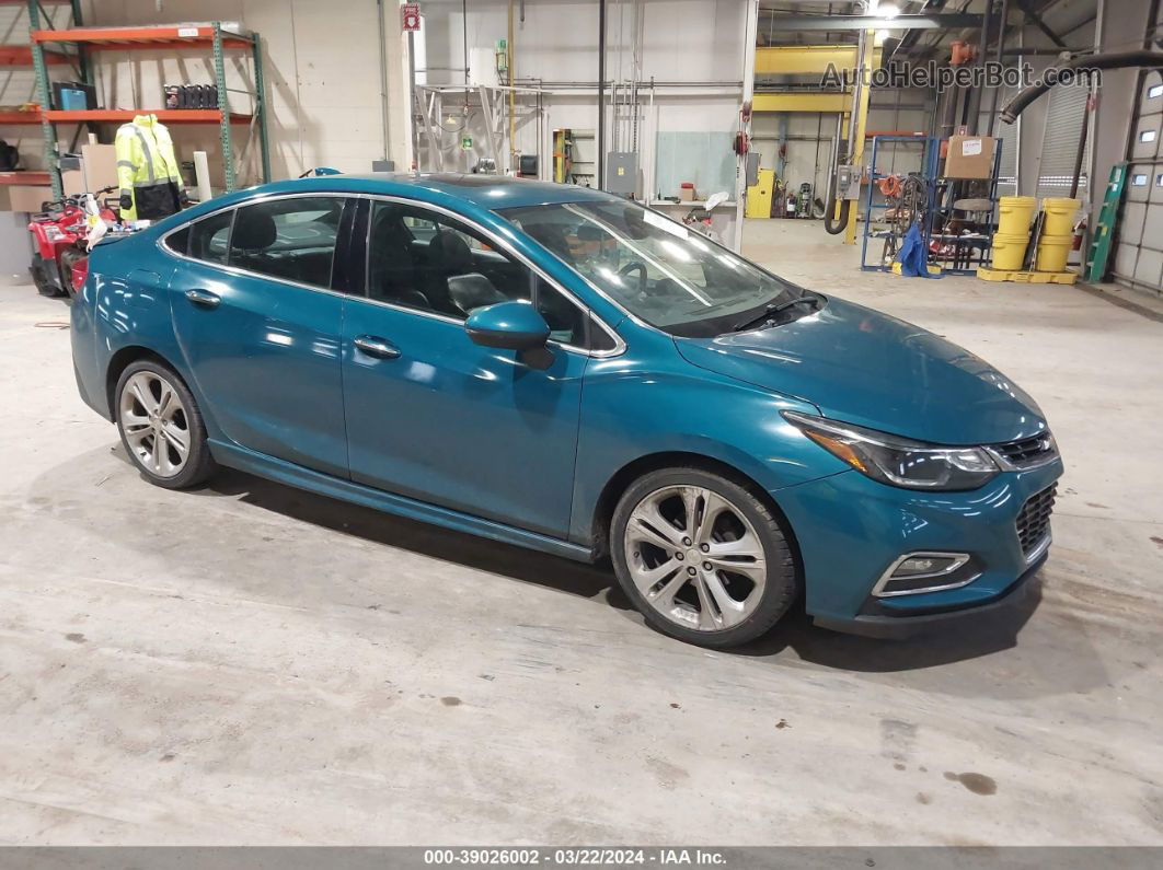 2017 Chevrolet Cruze Premier Auto Teal vin: 1G1BF5SM7H7165849