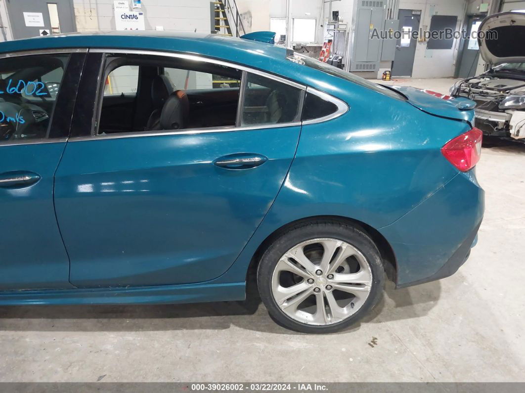 2017 Chevrolet Cruze Premier Auto Teal vin: 1G1BF5SM7H7165849