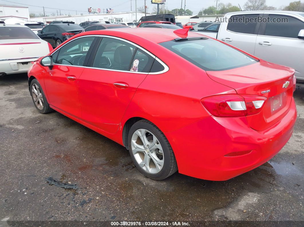 2017 Chevrolet Cruze Premier Auto Red vin: 1G1BF5SM8H7178562