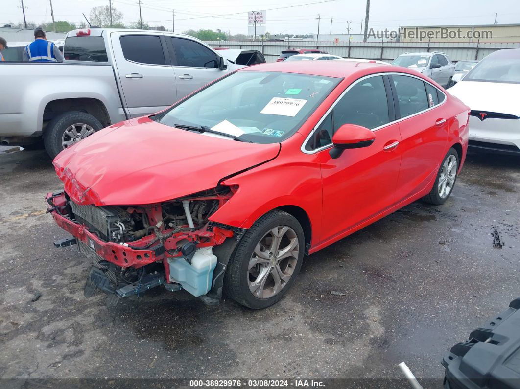 2017 Chevrolet Cruze Premier Auto Red vin: 1G1BF5SM8H7178562