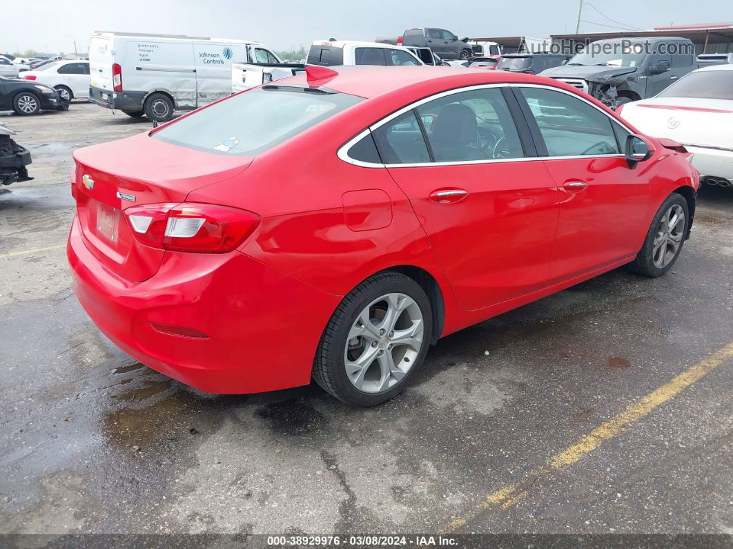 2017 Chevrolet Cruze Premier Auto Red vin: 1G1BF5SM8H7178562