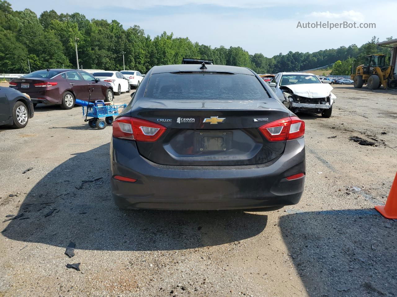 2017 Chevrolet Cruze Premier Charcoal vin: 1G1BF5SM8H7228294