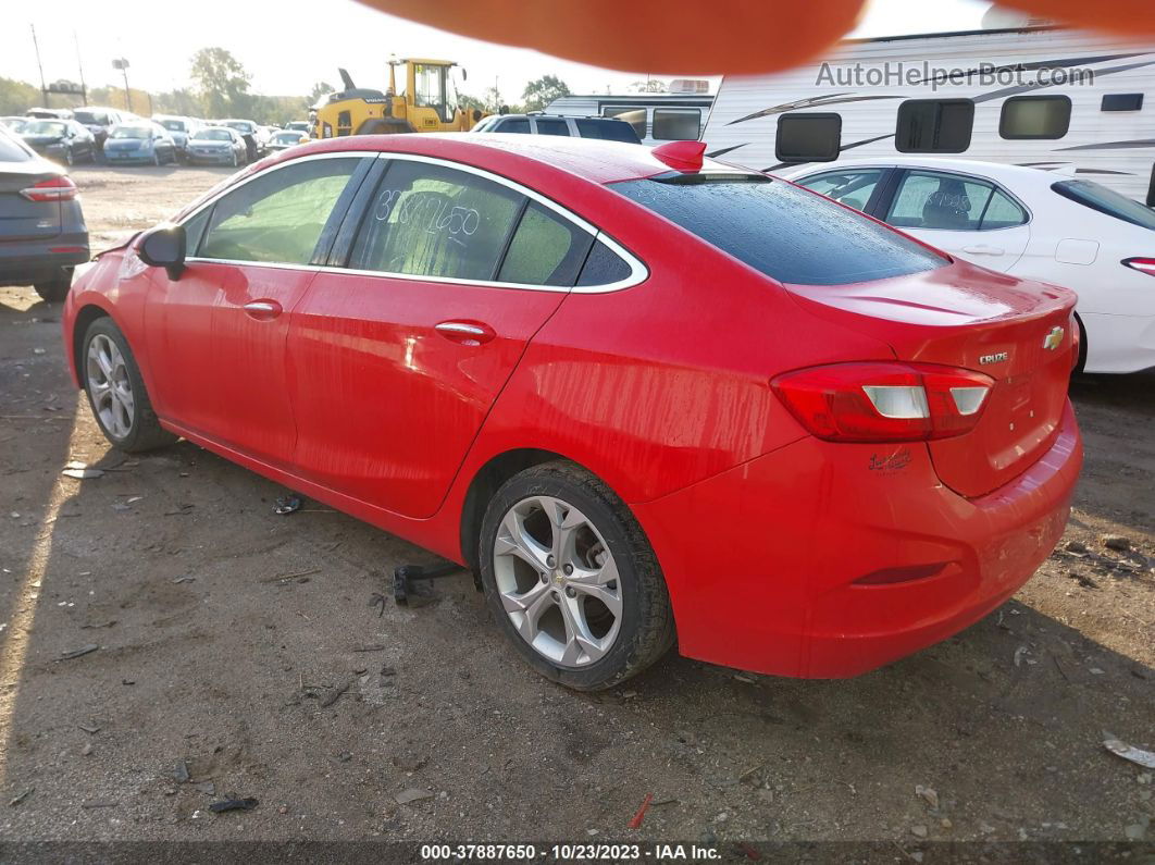 2017 Chevrolet Cruze Premier Auto Red vin: 1G1BF5SM8H7261411