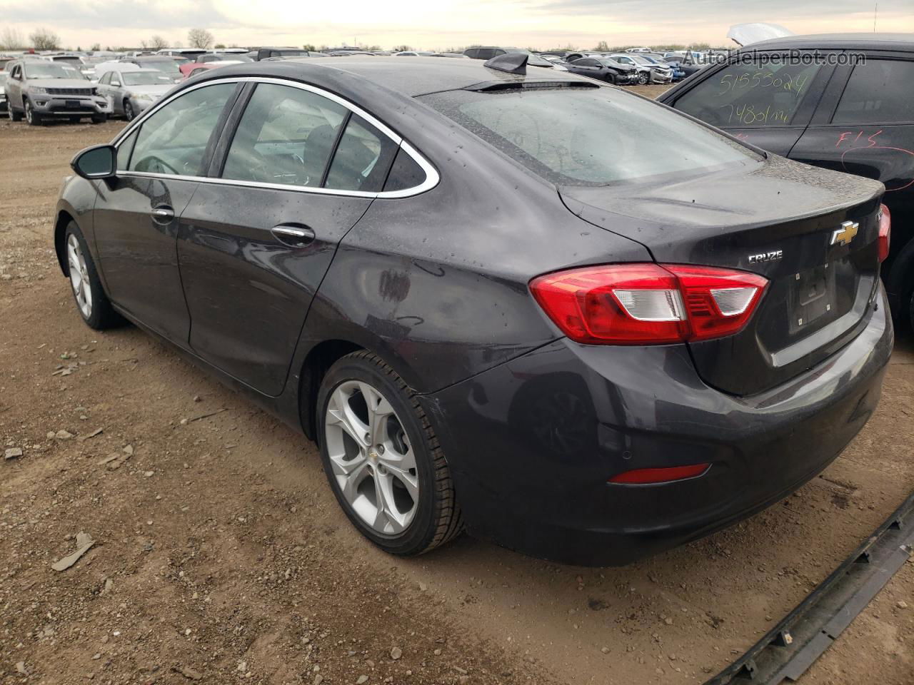 2017 Chevrolet Cruze Premier Gray vin: 1G1BF5SM8H7262798