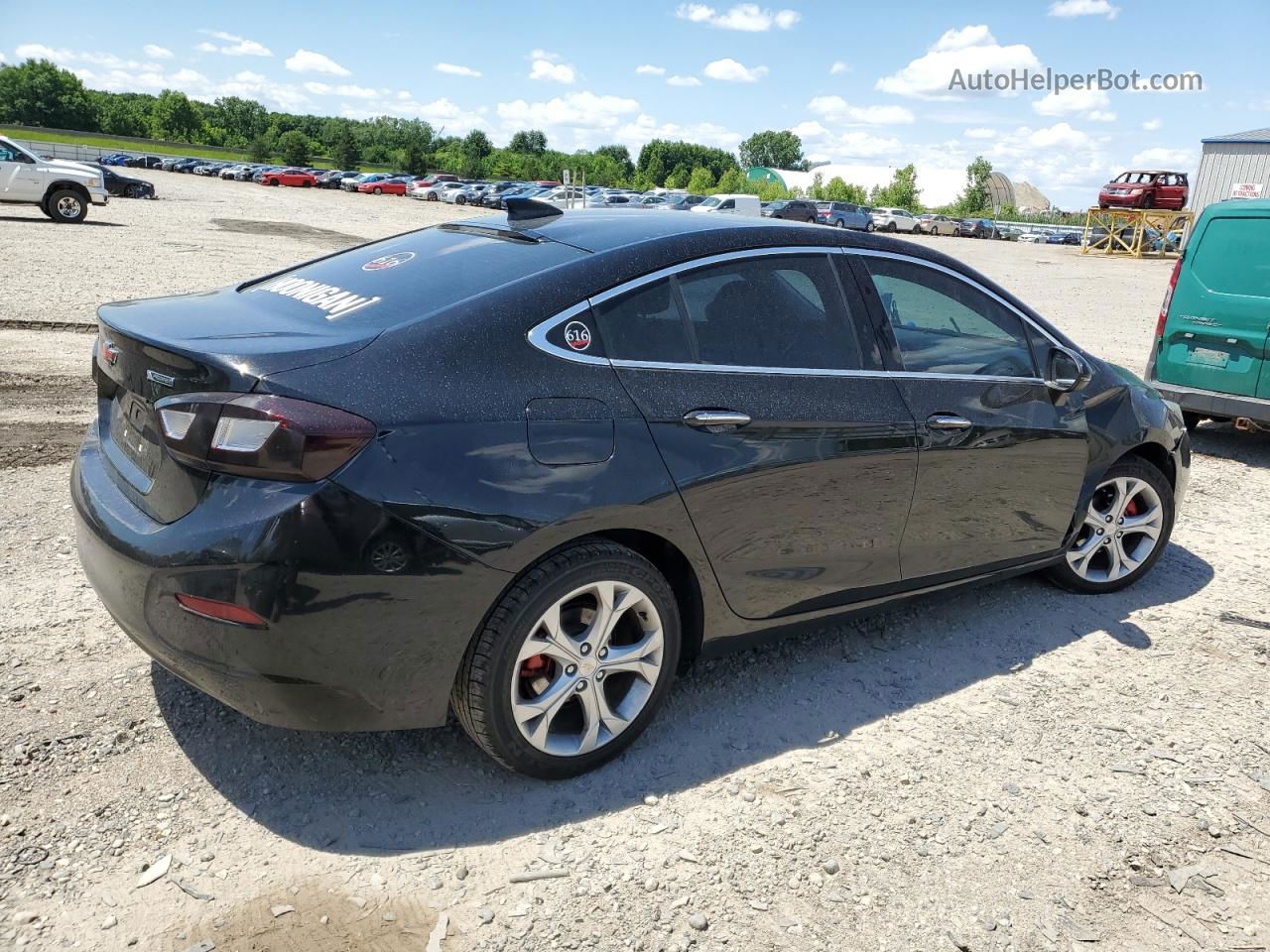 2017 Chevrolet Cruze Premier Black vin: 1G1BF5SM9H7115132