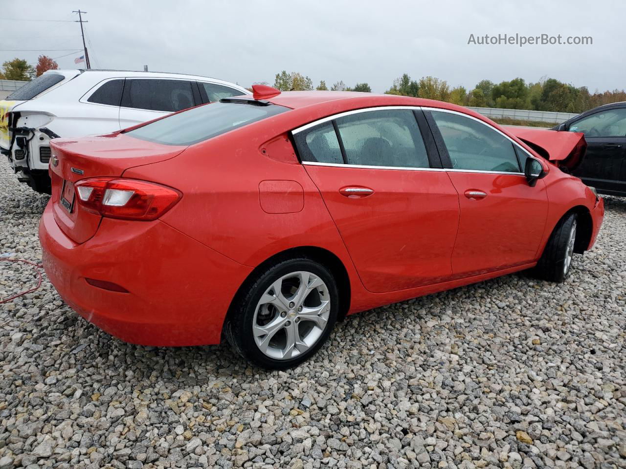 2017 Chevrolet Cruze Premier Red vin: 1G1BF5SM9H7123795