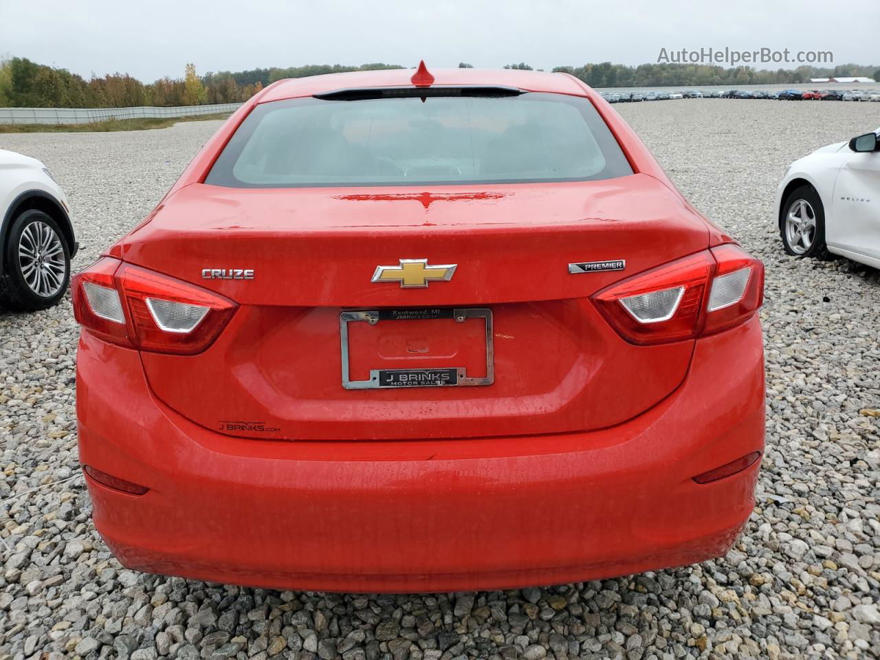 2017 Chevrolet Cruze Premier Red vin: 1G1BF5SM9H7123795