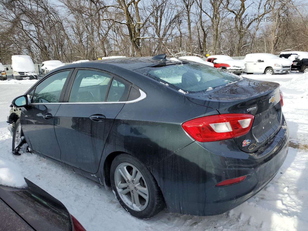 2017 Chevrolet Cruze Lt Black vin: 1G1BG5SE1H7251230