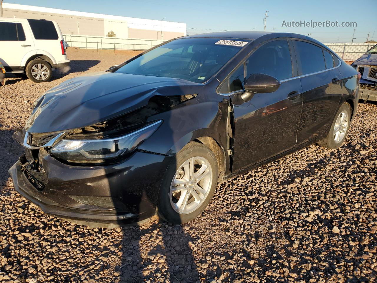 2017 Chevrolet Cruze Lt Black vin: 1G1BG5SE1H7272238