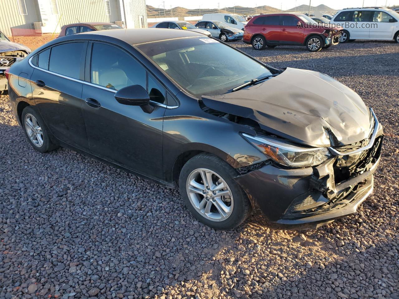 2017 Chevrolet Cruze Lt Black vin: 1G1BG5SE1H7272238