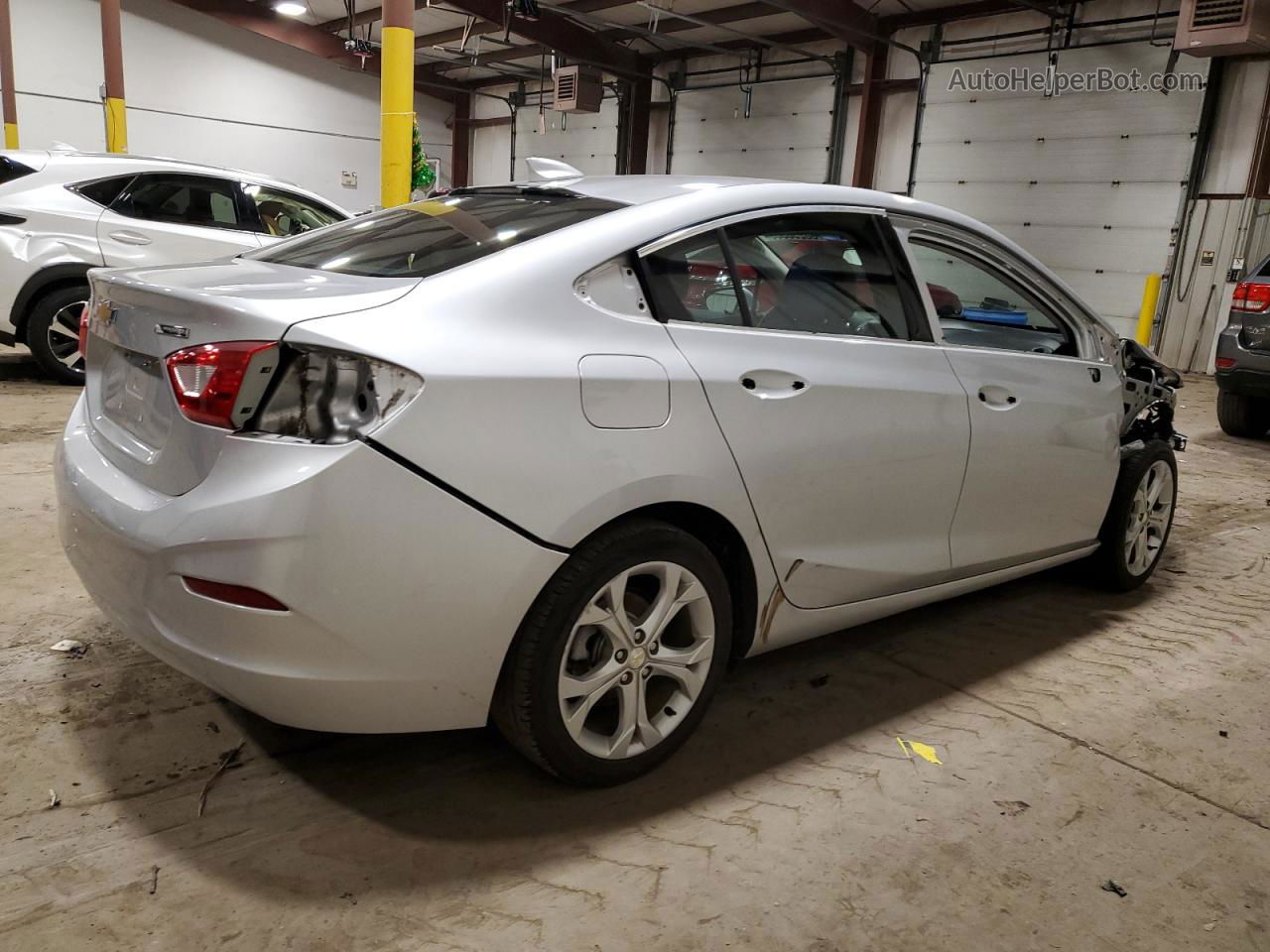 2016 Chevrolet Cruze Premier Silver vin: 1G1BG5SM0G7280031