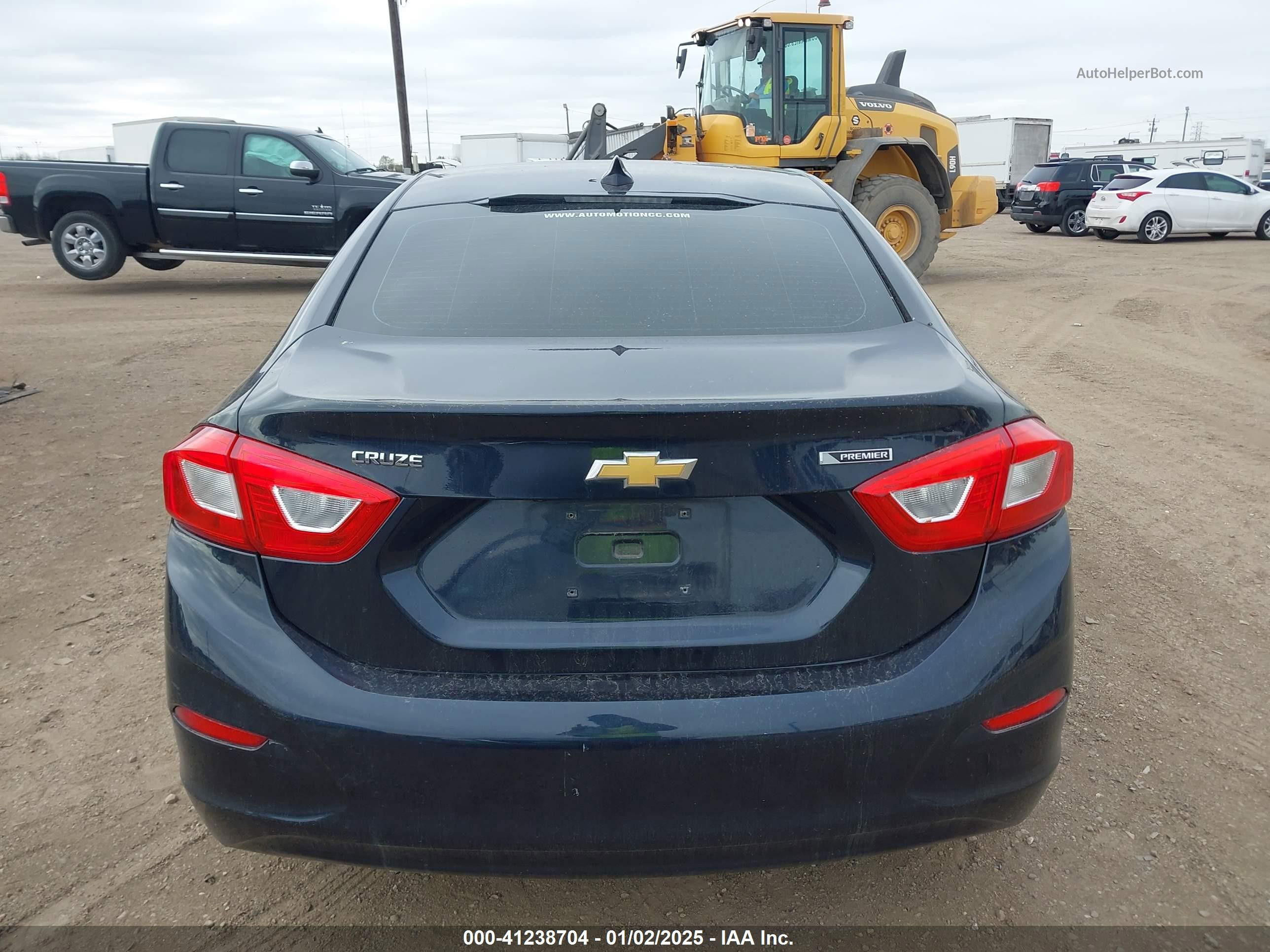 2016 Chevrolet Cruze Premier Auto Синий vin: 1G1BG5SM1G7250939