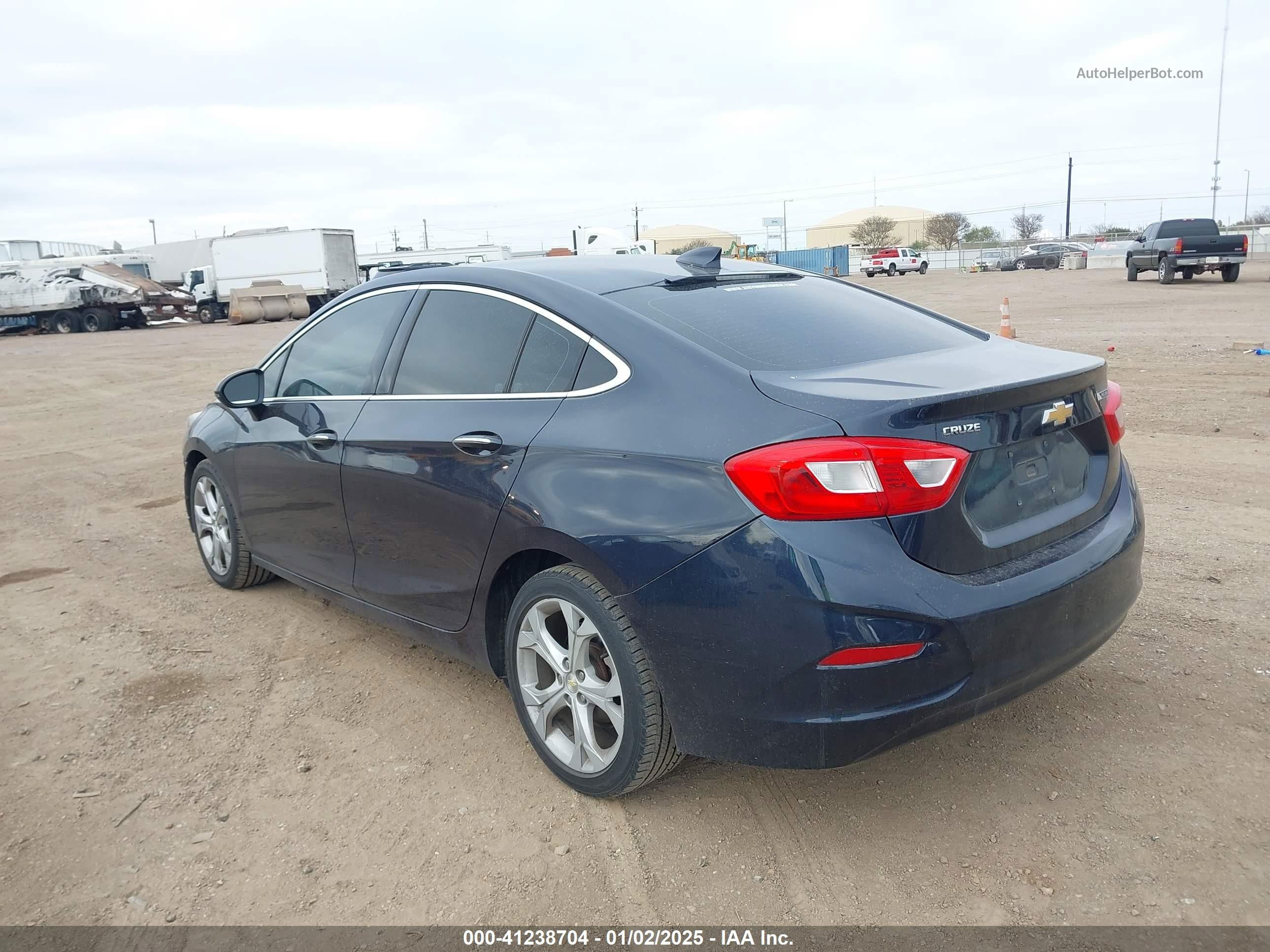 2016 Chevrolet Cruze Premier Auto Синий vin: 1G1BG5SM1G7250939