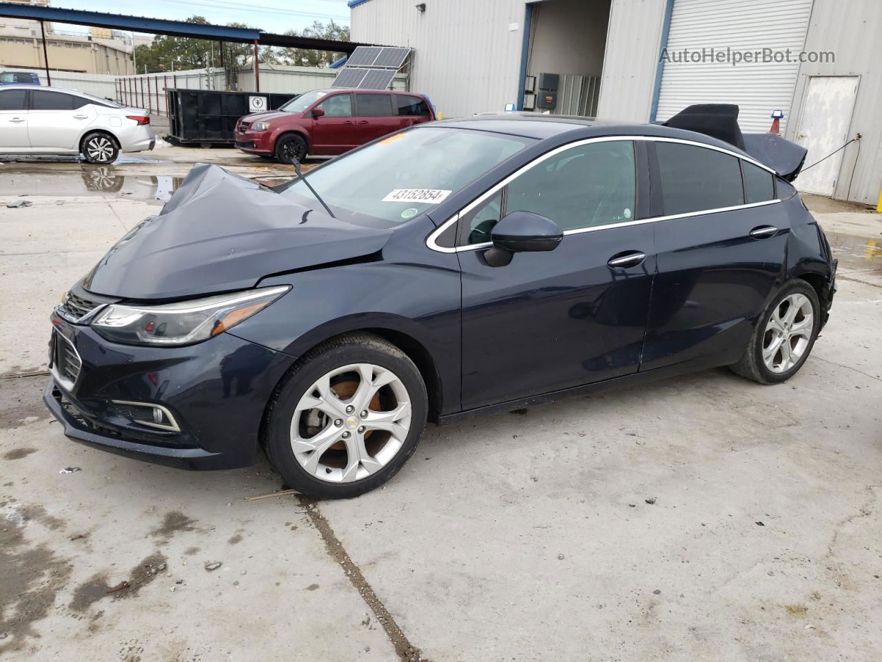 2016 Chevrolet Cruze Premier Charcoal vin: 1G1BG5SM1G7273587