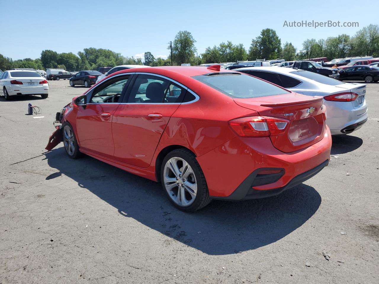 2016 Chevrolet Cruze Premier Красный vin: 1G1BG5SM1G7293709