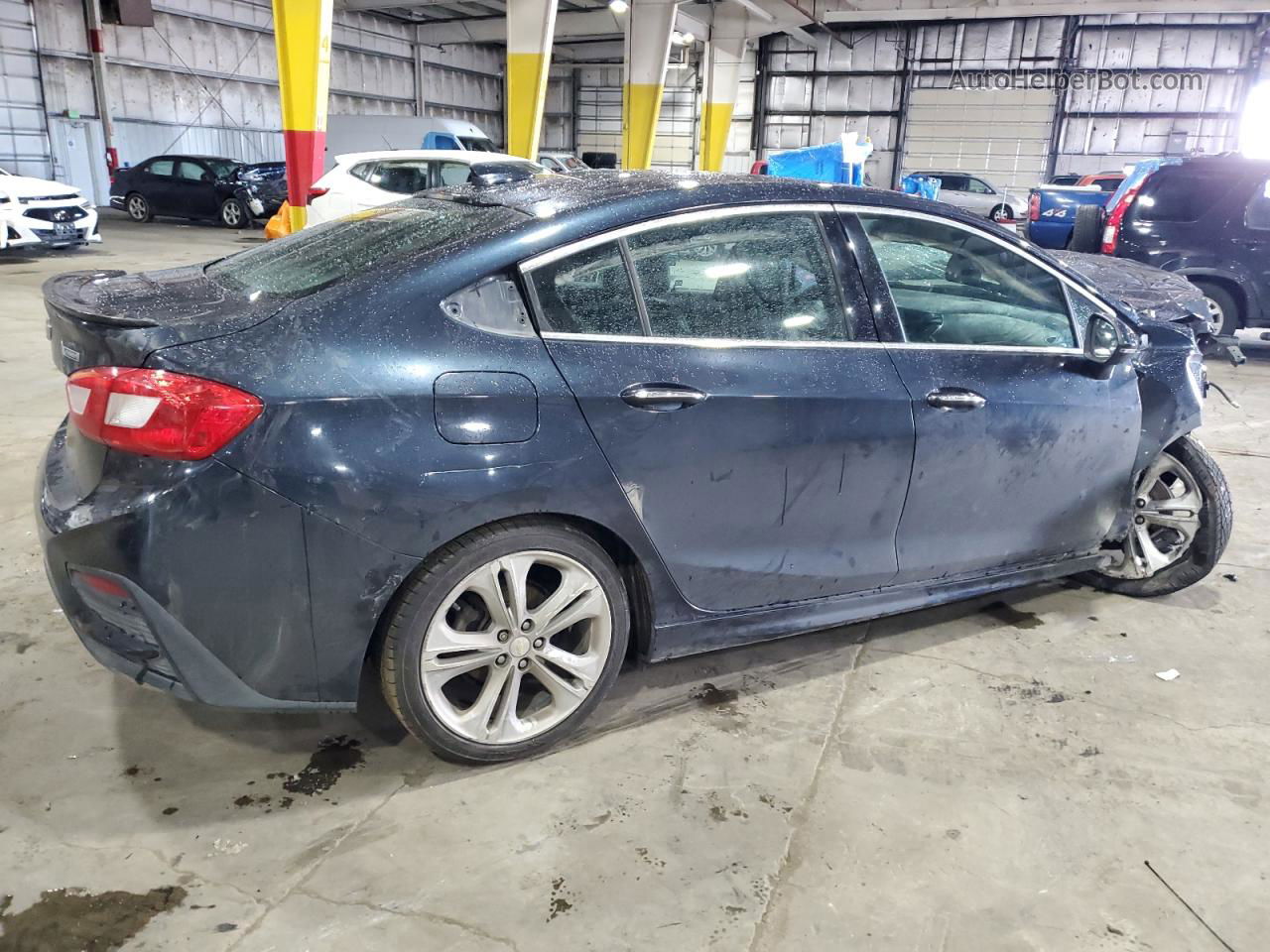 2016 Chevrolet Cruze Premier Blue vin: 1G1BG5SM4G7301253