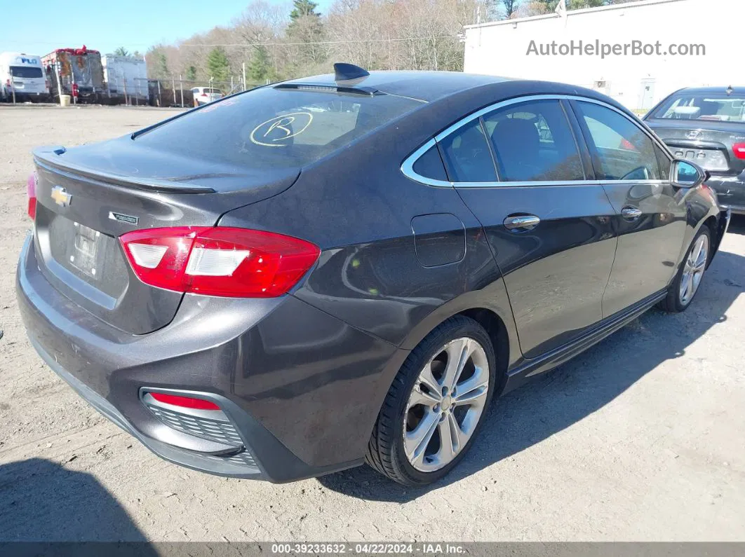 2016 Chevrolet Cruze Premier Auto Gray vin: 1G1BG5SM4G7303875