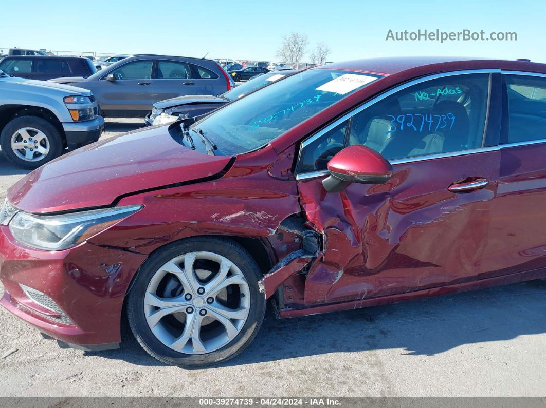 2016 Chevrolet Cruze Premier Auto Red vin: 1G1BG5SM5G7267291