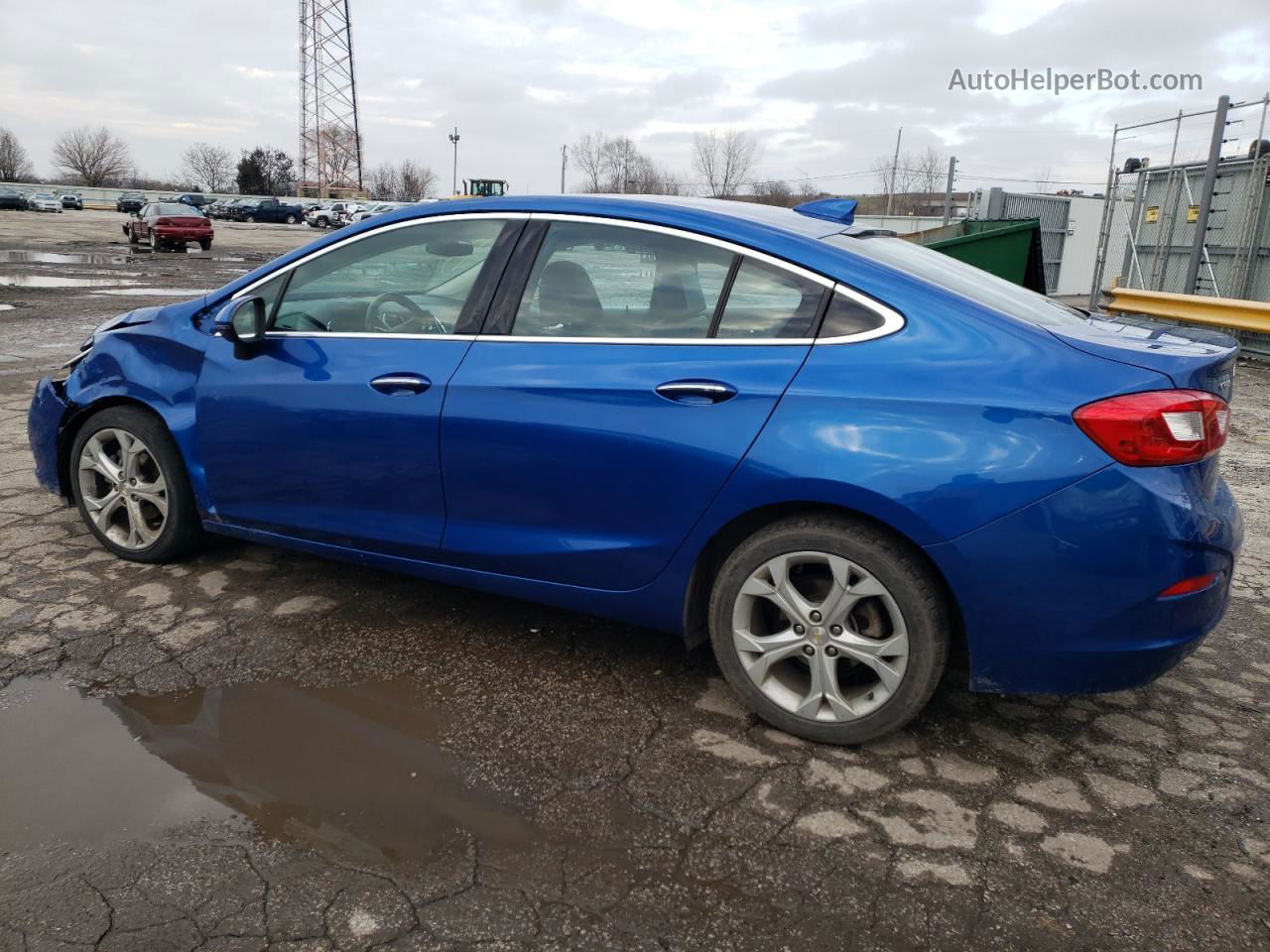 2016 Chevrolet Cruze Premier Синий vin: 1G1BG5SM5G7271132