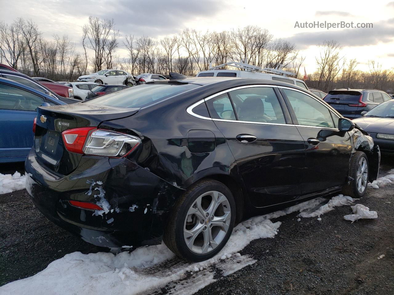 2016 Chevrolet Cruze Premier Черный vin: 1G1BG5SM6G7259538