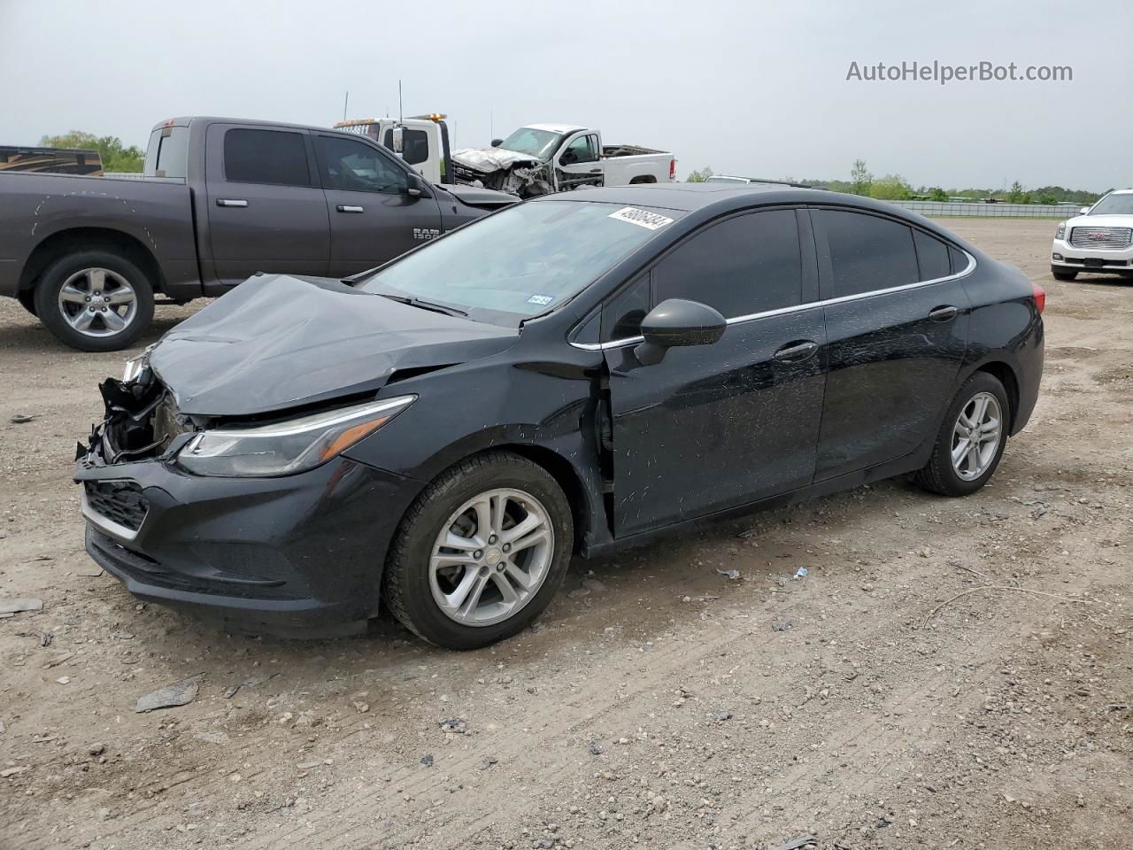 2018 Chevrolet Cruze Lt Black vin: 1G1BH5SE3J7234562