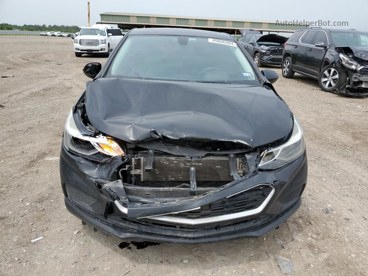 2018 Chevrolet Cruze Lt Black vin: 1G1BH5SE3J7234562