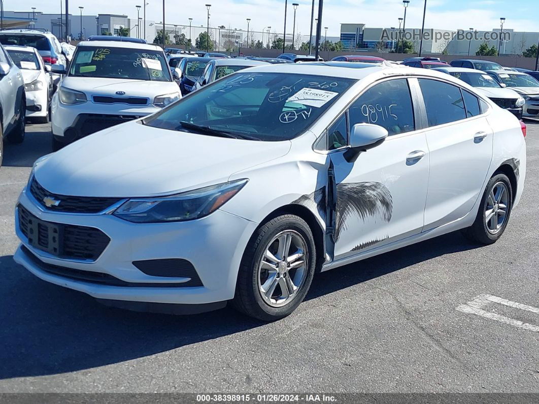 2017 Chevrolet Cruze Lt Auto White vin: 1G1BH5SE6H7254654