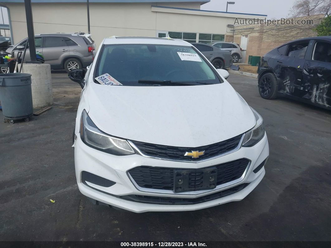 2017 Chevrolet Cruze Lt Auto Белый vin: 1G1BH5SE6H7254654