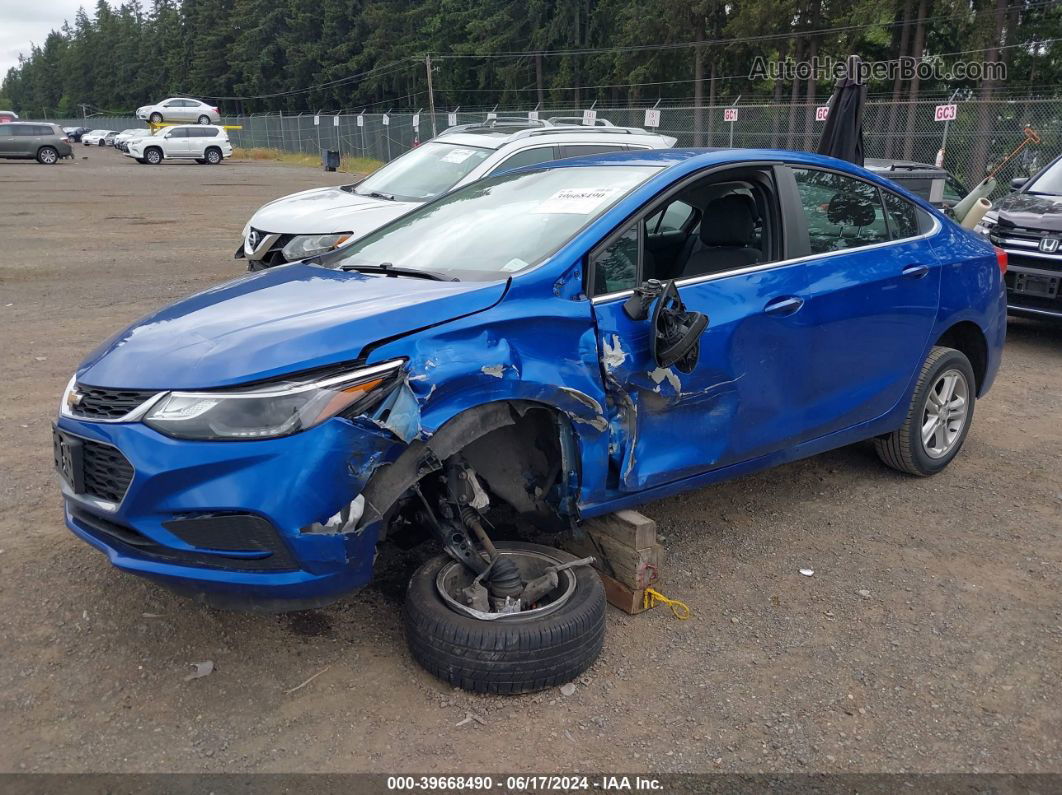 2017 Chevrolet Cruze Lt Auto Blue vin: 1G1BH5SE8H7262142