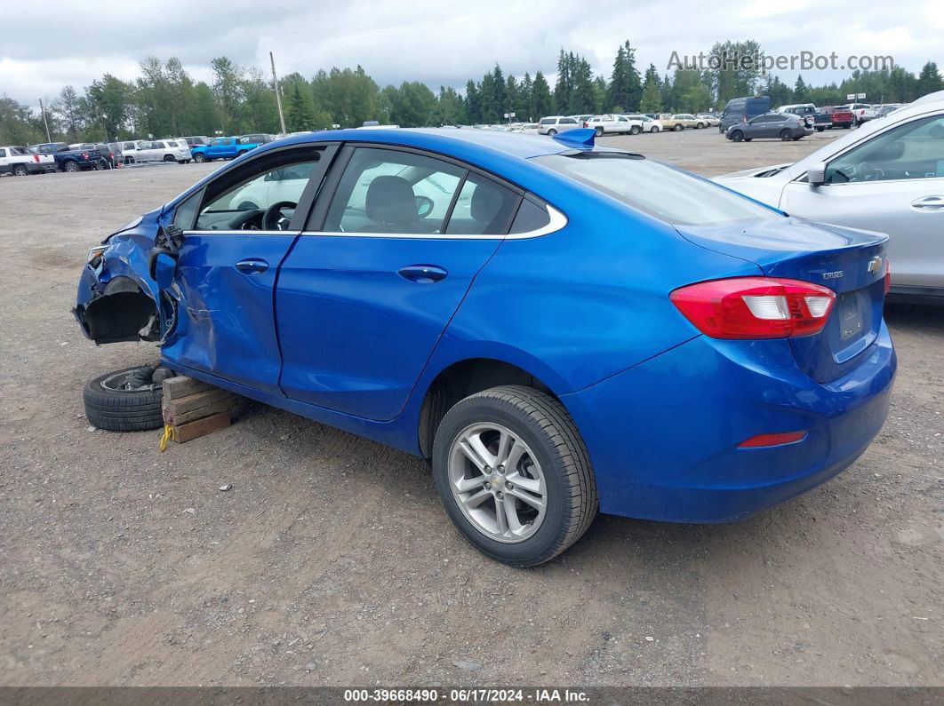 2017 Chevrolet Cruze Lt Auto Blue vin: 1G1BH5SE8H7262142