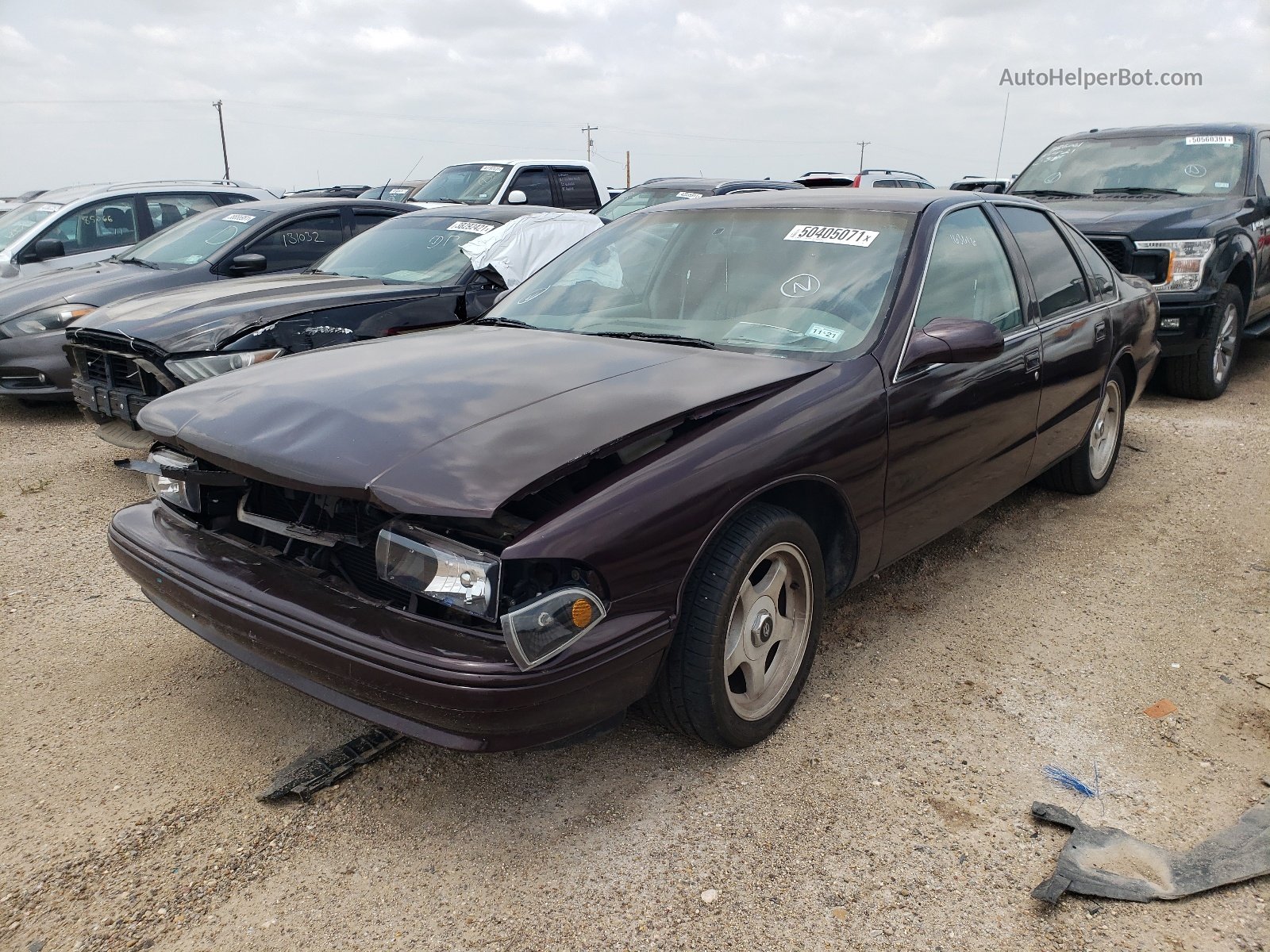 1995 Chevrolet Caprice / Impala Classic Ss Purple vin: 1G1BL52P4SR147095
