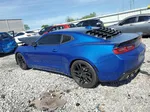 2018 Chevrolet Camaro Ls Blue vin: 1G1FA1RS1J0156379