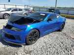 2018 Chevrolet Camaro Ls Синий vin: 1G1FA1RS1J0156379