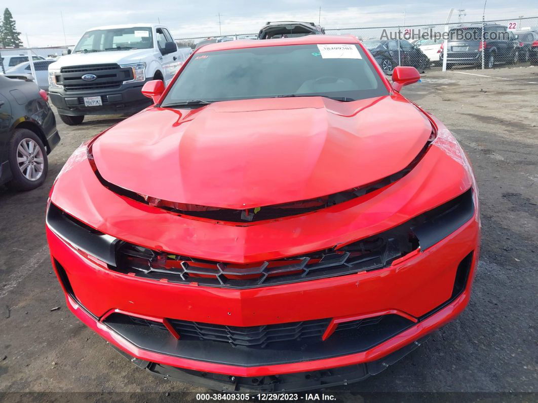 2020 Chevrolet Camaro Rwd  1lt Red vin: 1G1FA1RS5L0141886