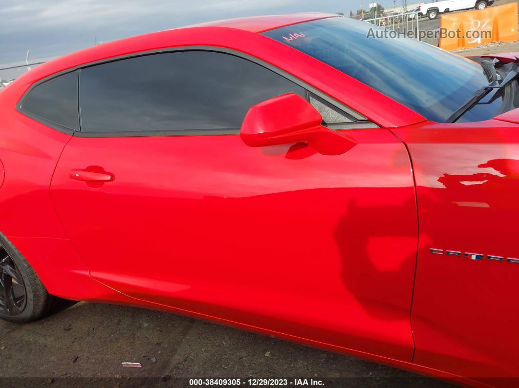 2020 Chevrolet Camaro Rwd  1lt Red vin: 1G1FA1RS5L0141886