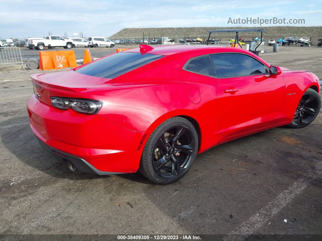 2020 Chevrolet Camaro Rwd  1lt Red vin: 1G1FA1RS5L0141886