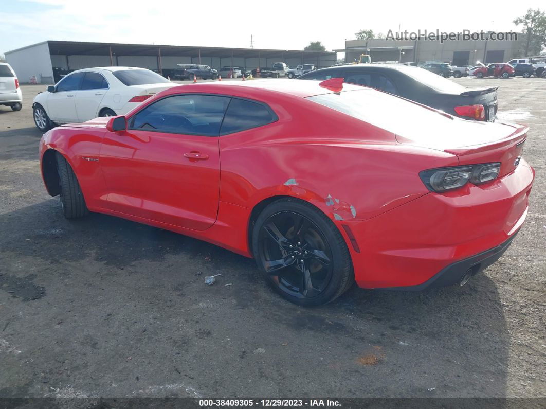 2020 Chevrolet Camaro Rwd  1lt Red vin: 1G1FA1RS5L0141886