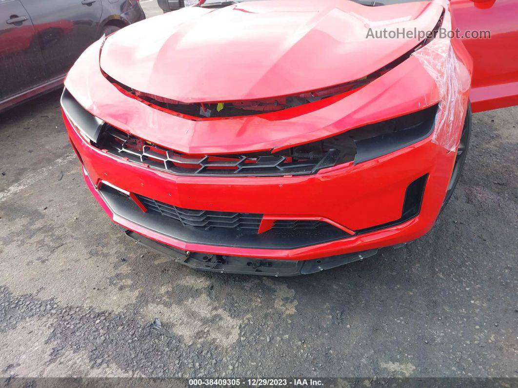 2020 Chevrolet Camaro Rwd  1lt Red vin: 1G1FA1RS5L0141886