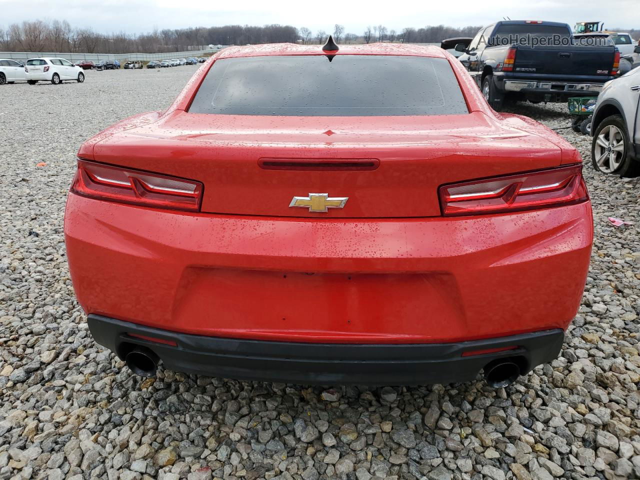 2018 Chevrolet Camaro Ls Красный vin: 1G1FA1RX6J0121865