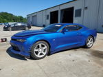 2018 Chevrolet Camaro Ls Blue vin: 1G1FA1RX7J0102449