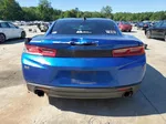 2018 Chevrolet Camaro Ls Blue vin: 1G1FA1RX7J0102449