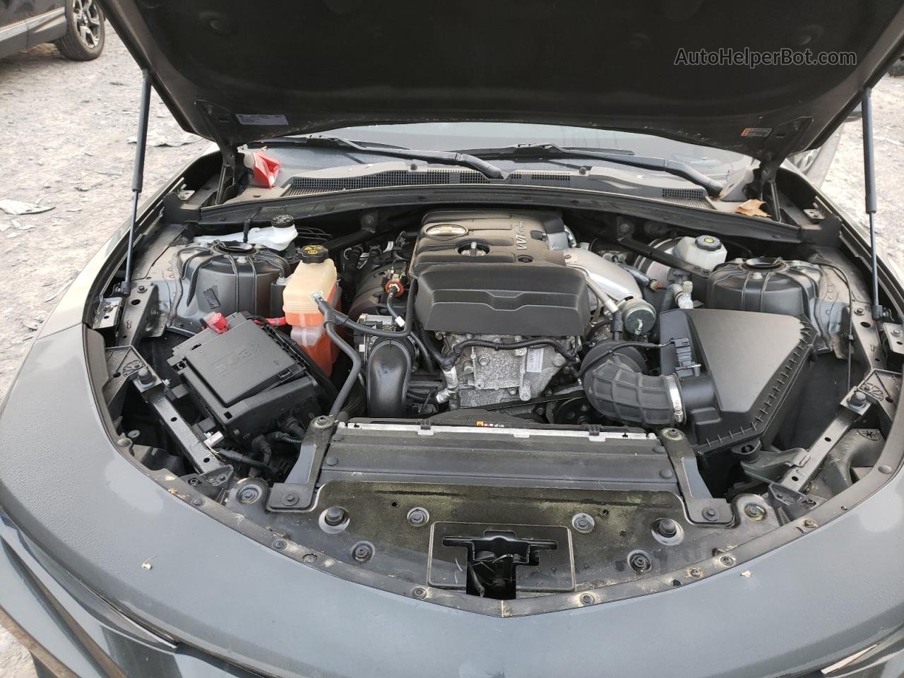 2018 Chevrolet Camaro Ls Gray vin: 1G1FA1RX7J0138674