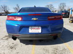 2018 Chevrolet Camaro Ls Blue vin: 1G1FA1RX7J0190225