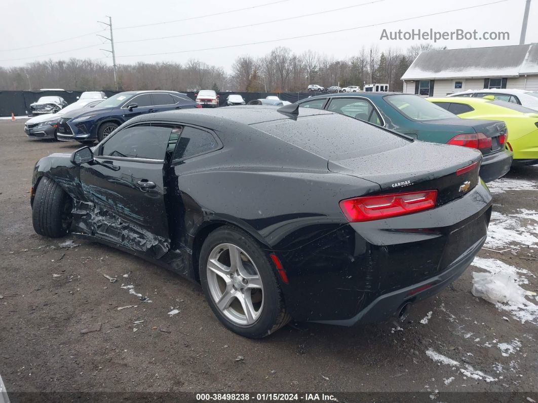 2018 Chevrolet Camaro 1ls Black vin: 1G1FA1RX8J0112813