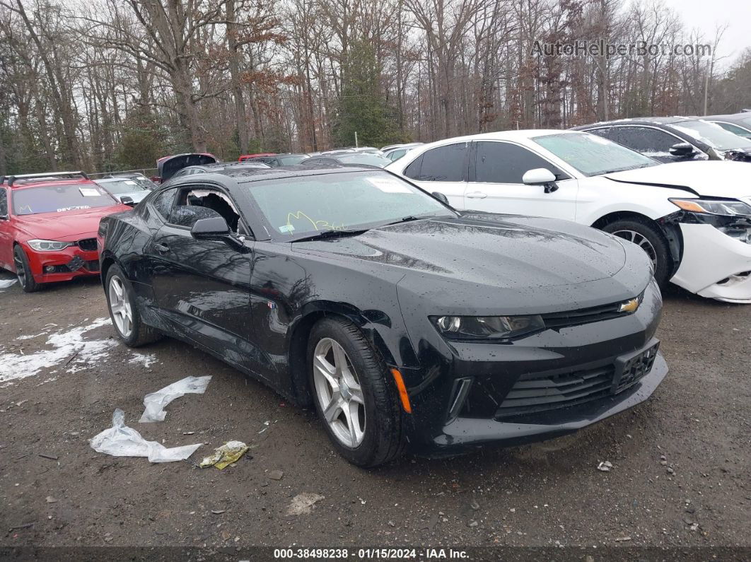 2018 Chevrolet Camaro 1ls Black vin: 1G1FA1RX8J0112813