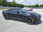 2017 Chevrolet Camaro Ls Black vin: 1G1FA3DX4H0114362