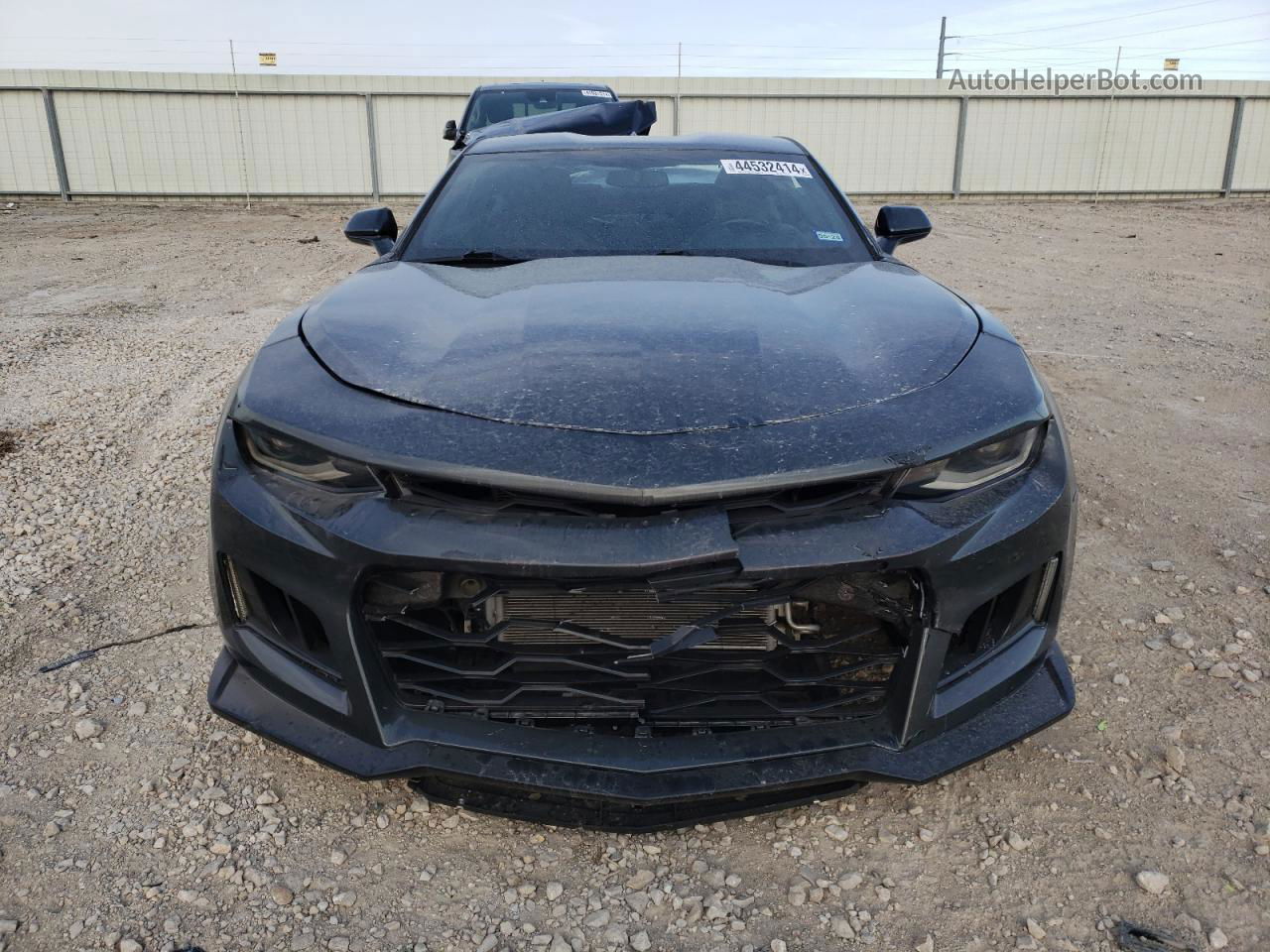 2017 Chevrolet Camaro Lt Black vin: 1G1FB1RS0H0109416