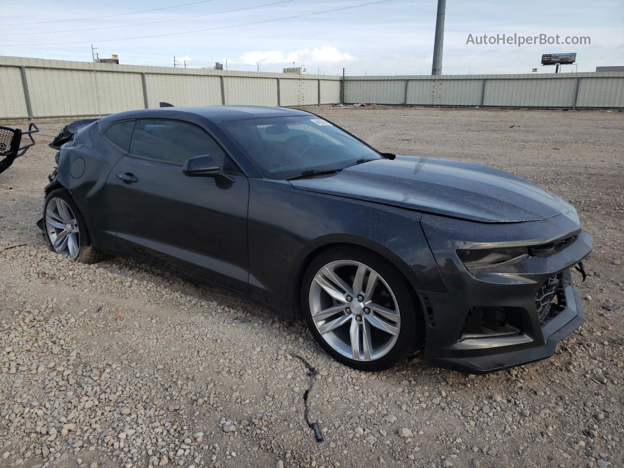 2017 Chevrolet Camaro Lt Black vin: 1G1FB1RS0H0109416