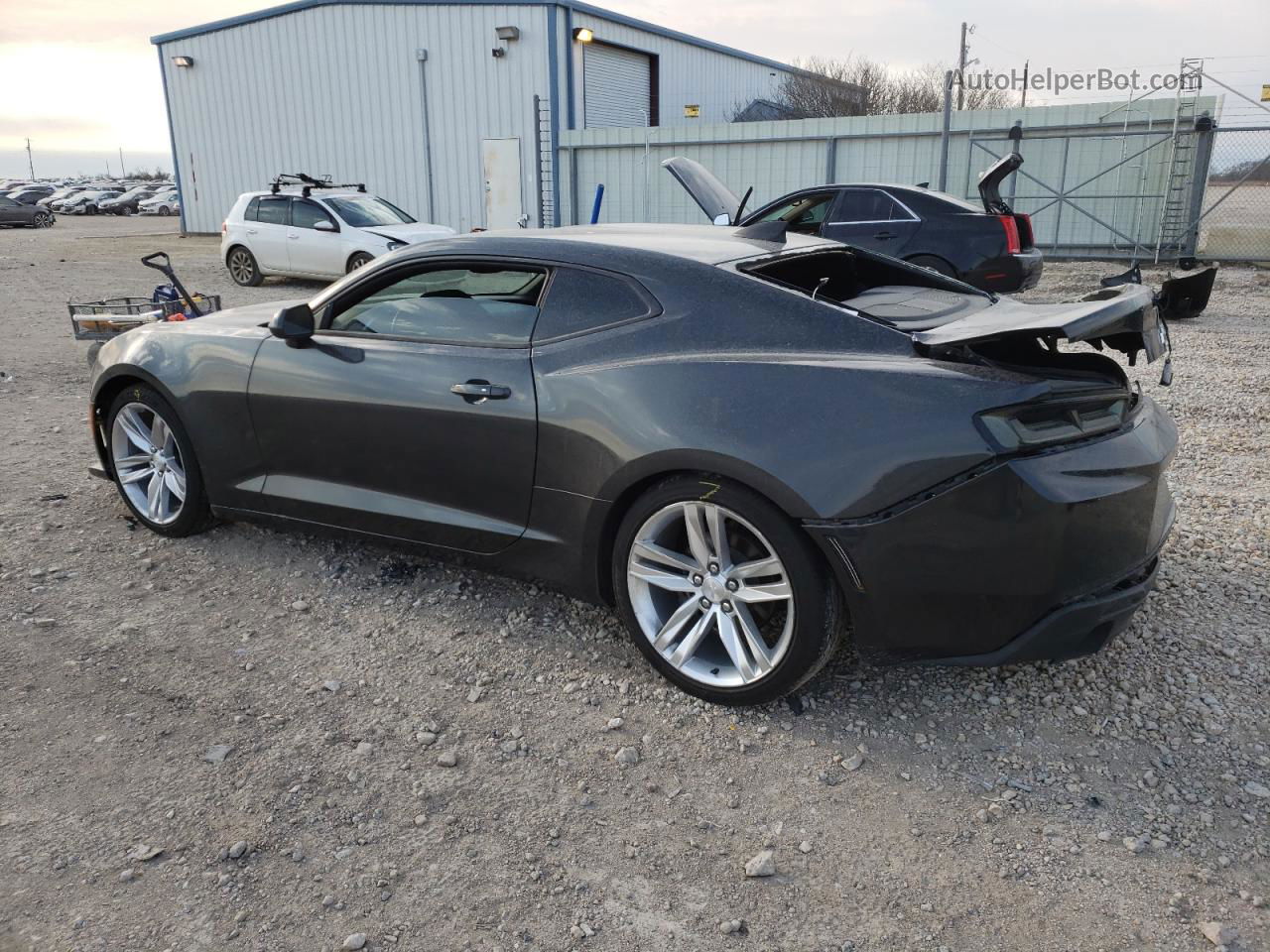 2017 Chevrolet Camaro Lt Black vin: 1G1FB1RS0H0109416